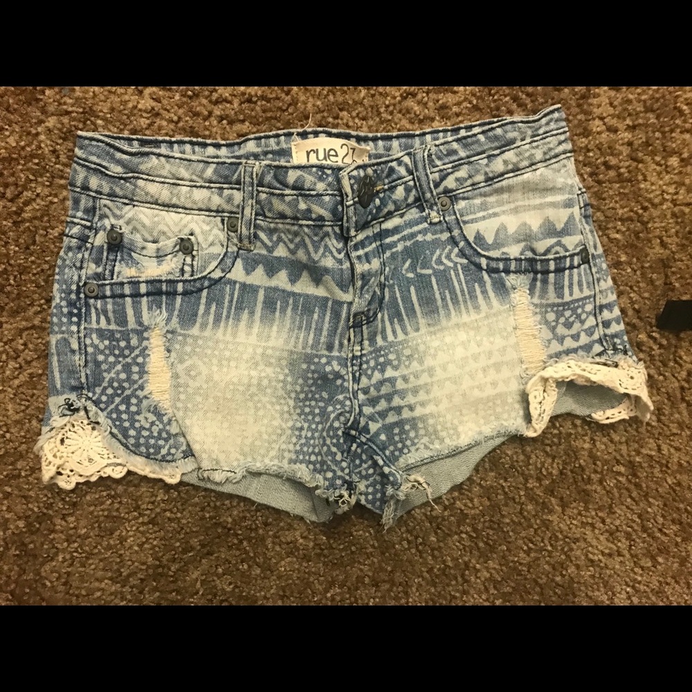 tribal print shorts